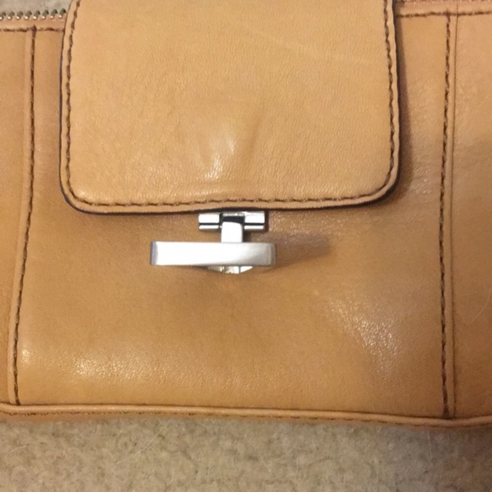 Calvin Klein Tan Rectangular Handbag - image 4